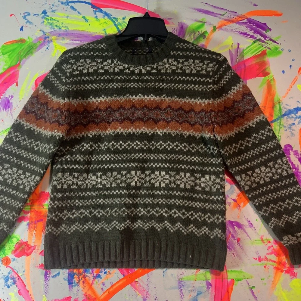 Boy combo 10-12, Land End sweater & children's place long sleeve